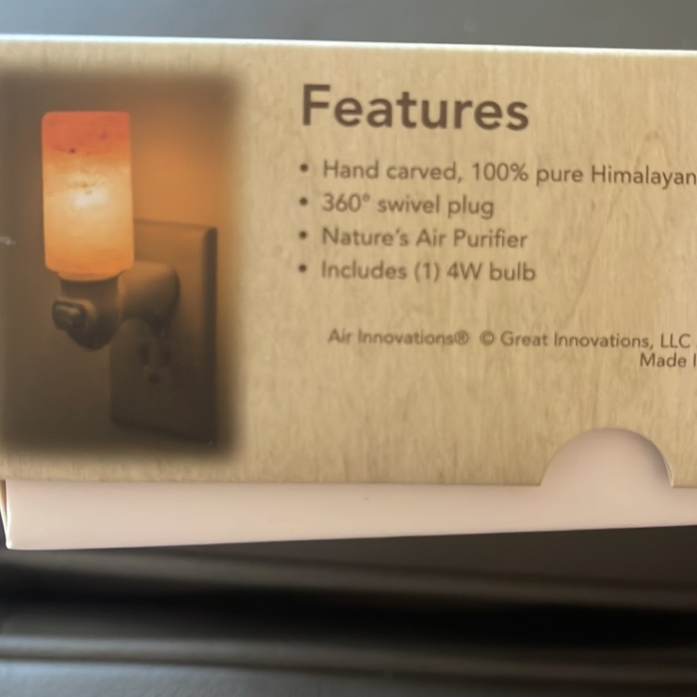 Himalayan Salt Nightlight. - Picture 8 of 10